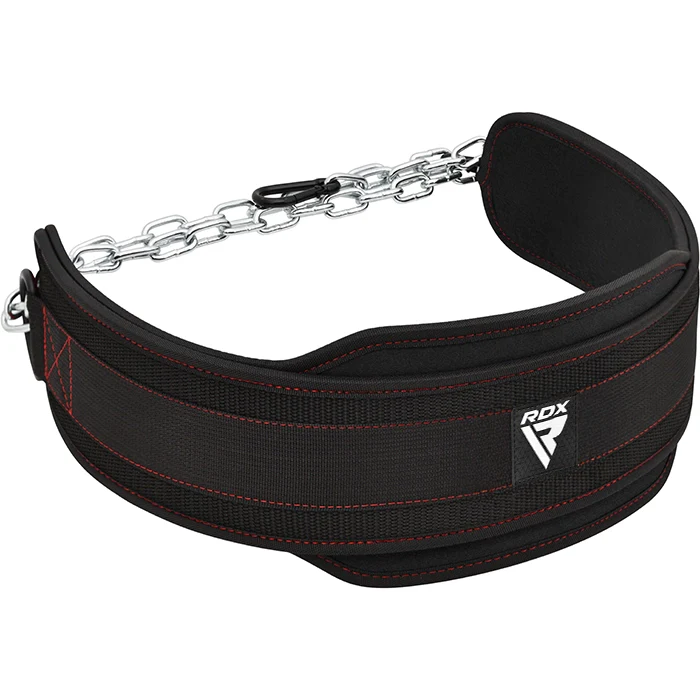 RDX T7 Elite Weight Training Dipping Belt With Chain - Image 8