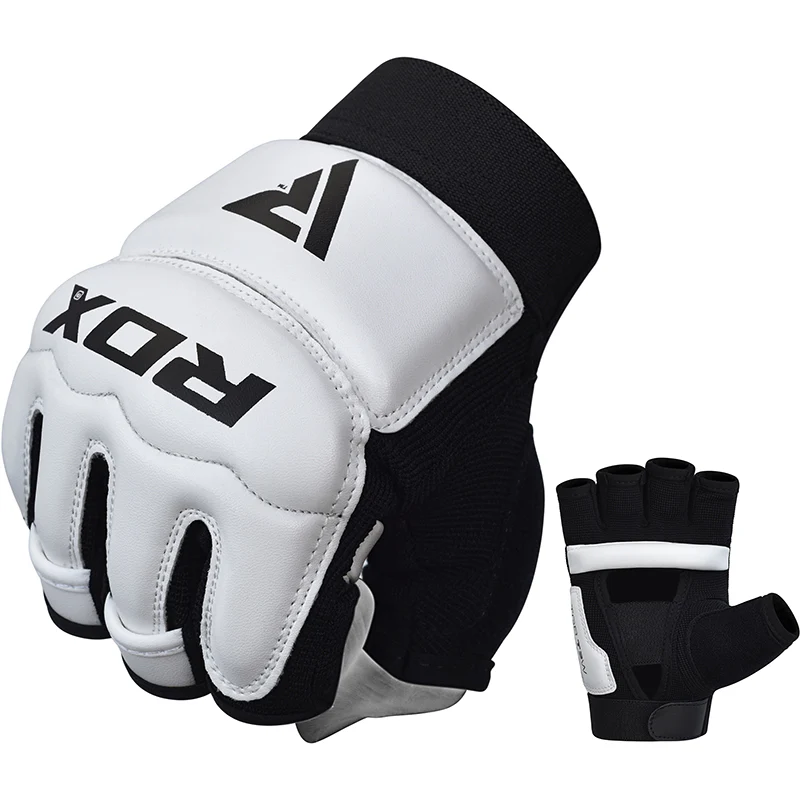 RDX T2 White Taekwondo Gloves - Image 9