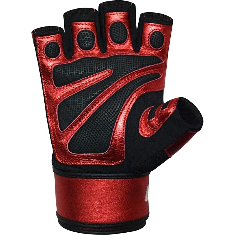 RDX L8 Leather Gym Gloves with Wrist Support - Image 7