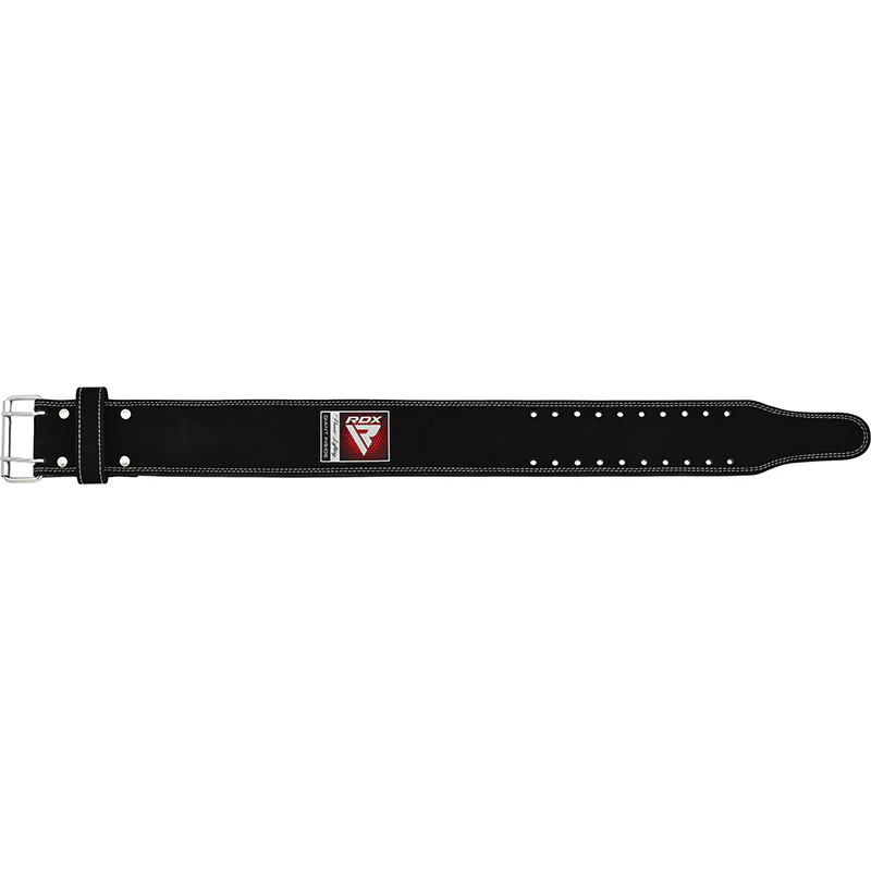 RDX 4PB Suede Leather Black Powerlifting Belt - Image 6