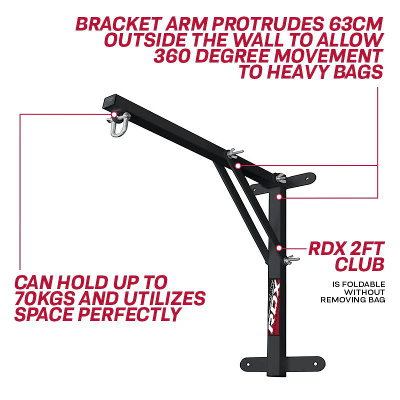 RDX X2B Folding Wall Bracket - Image 3