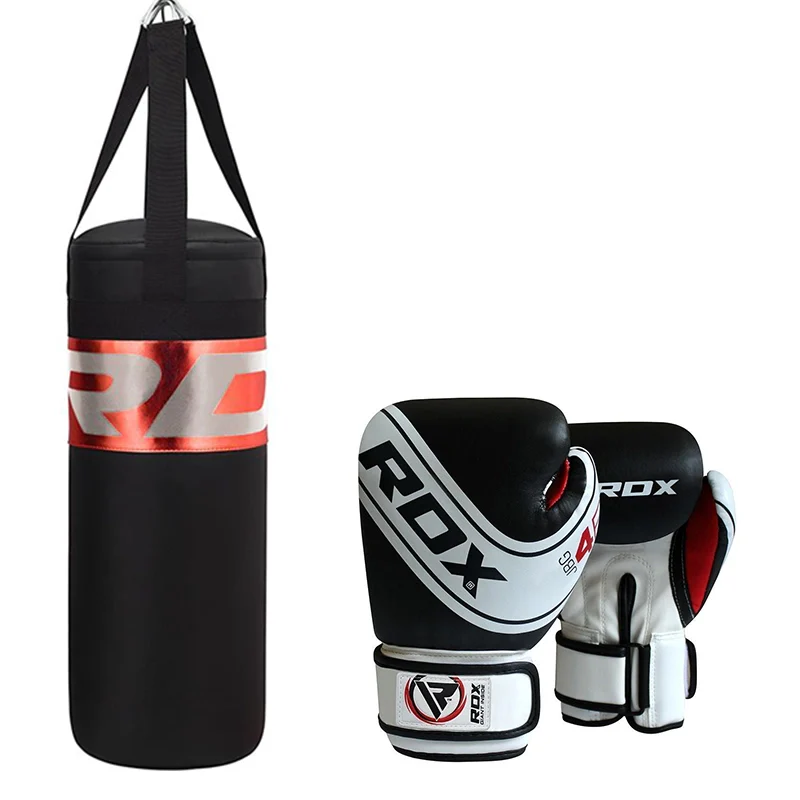 RDX J13 Junior 2ft Punch Bag and Gloves Set - Image 2