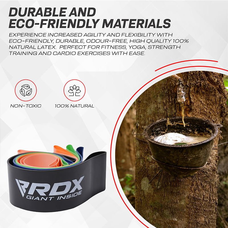 RDX R1 5-in-1 Resistance Loop Bands Set - Image 4