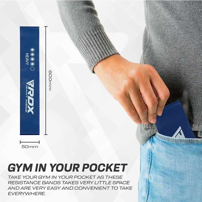 RDX R1 5-in-1 Resistance Loop Bands Set - Image 5