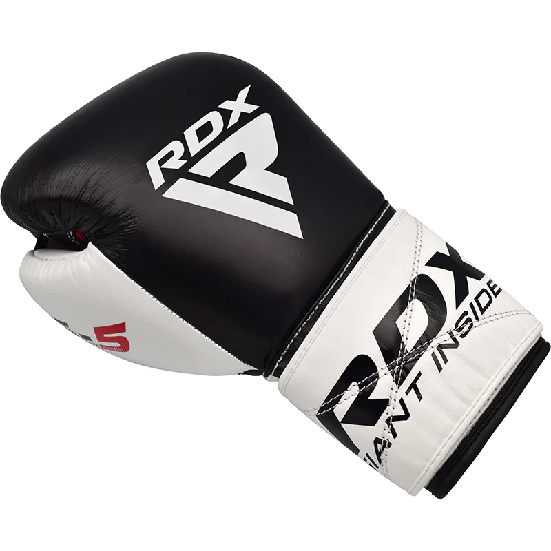 RDX S5 Leather Boxing Sparring Gloves - Image 3