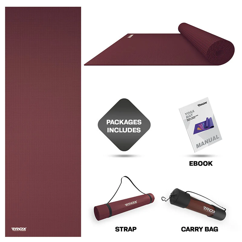 RDX SC Iris 6mm PVC Yoga Mat - Image 23
