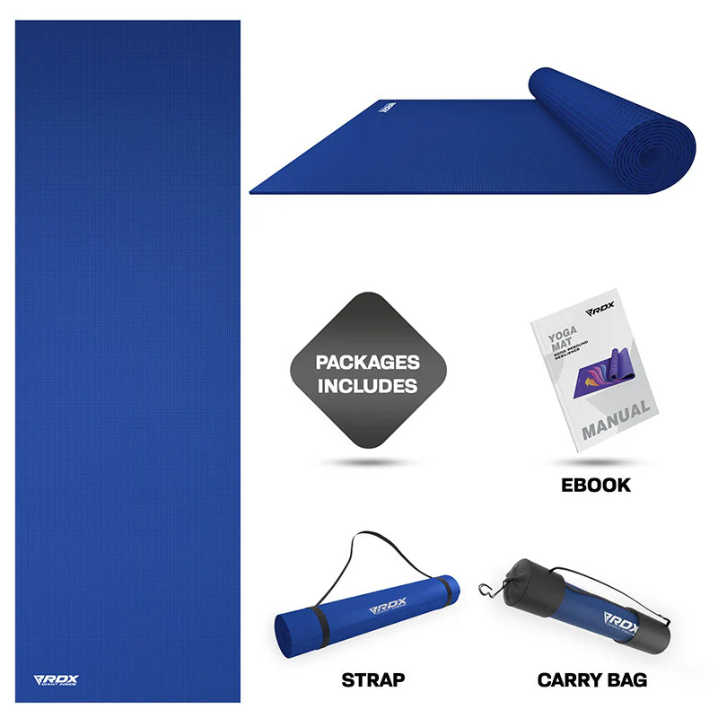 RDX SC Iris 6mm PVC Yoga Mat - Image 27