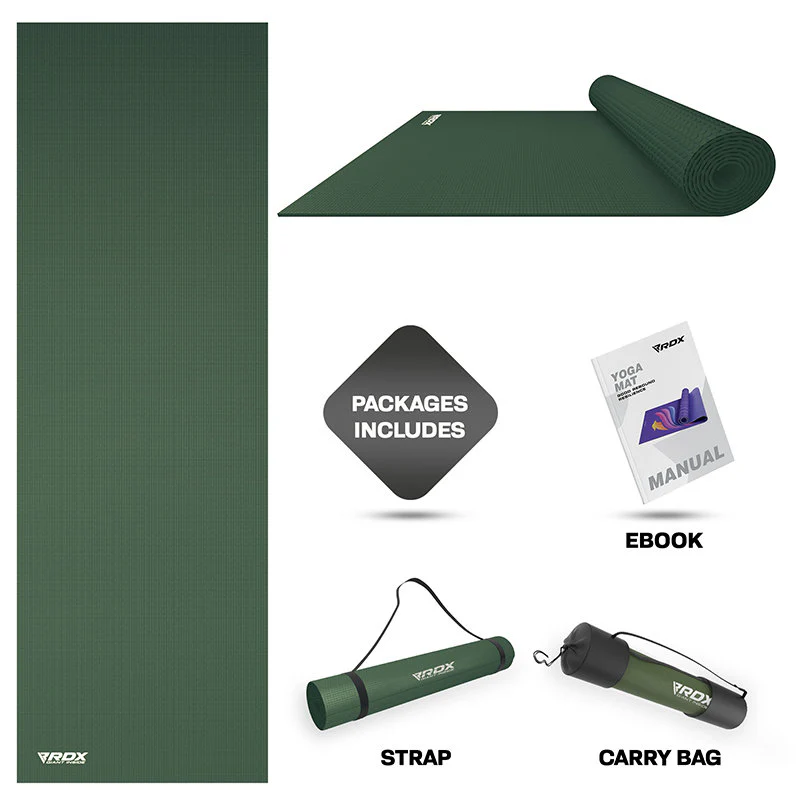 RDX SC Iris 6mm PVC Yoga Mat - Image 6