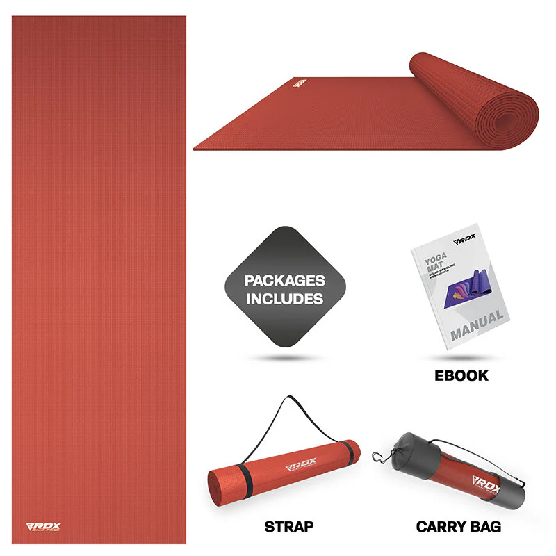 RDX SC Iris 6mm PVC Yoga Mat - Image 9