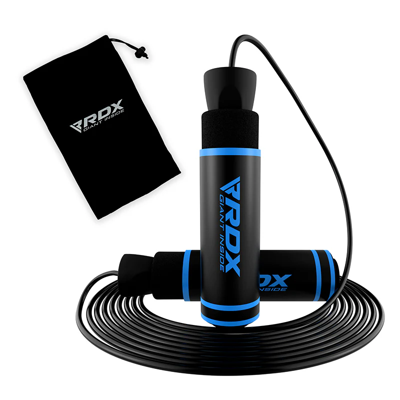 RDX SR Adjustable 10.3ft Non-Slip Memory Foam Soft Handles Skipping Rope - Image 2