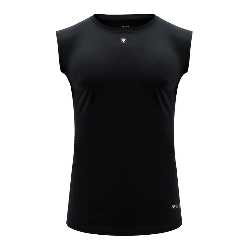 RDX T1 Black Sleeveless Top - Image 2
