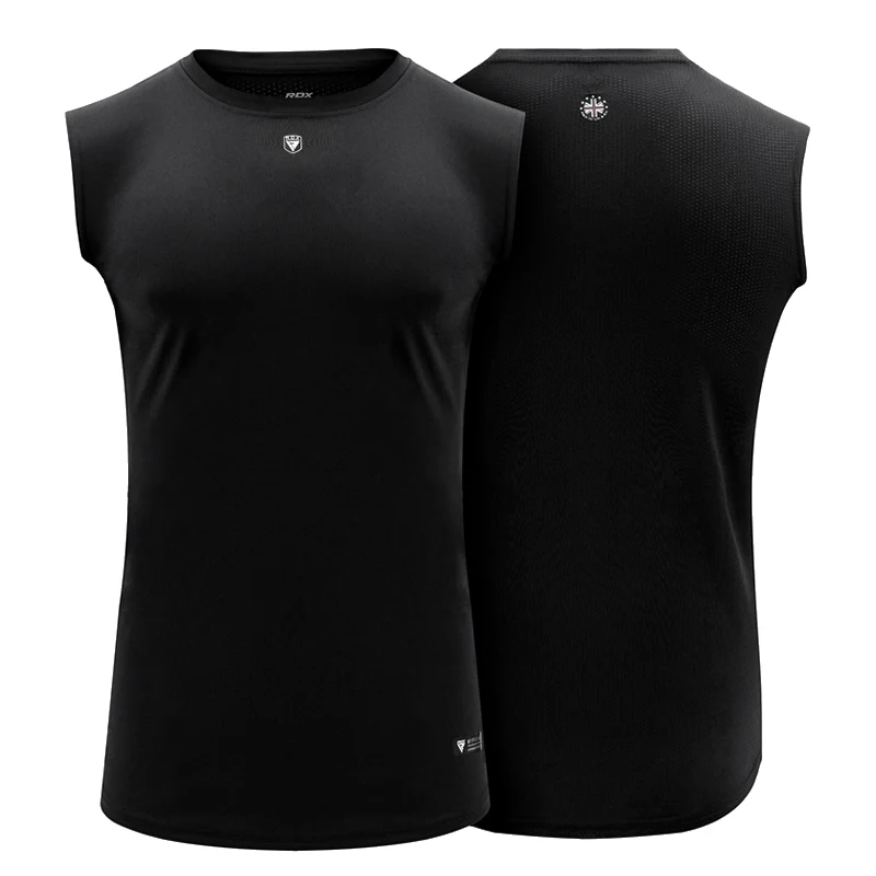 RDX T1 Black Sleeveless Top - Image 6