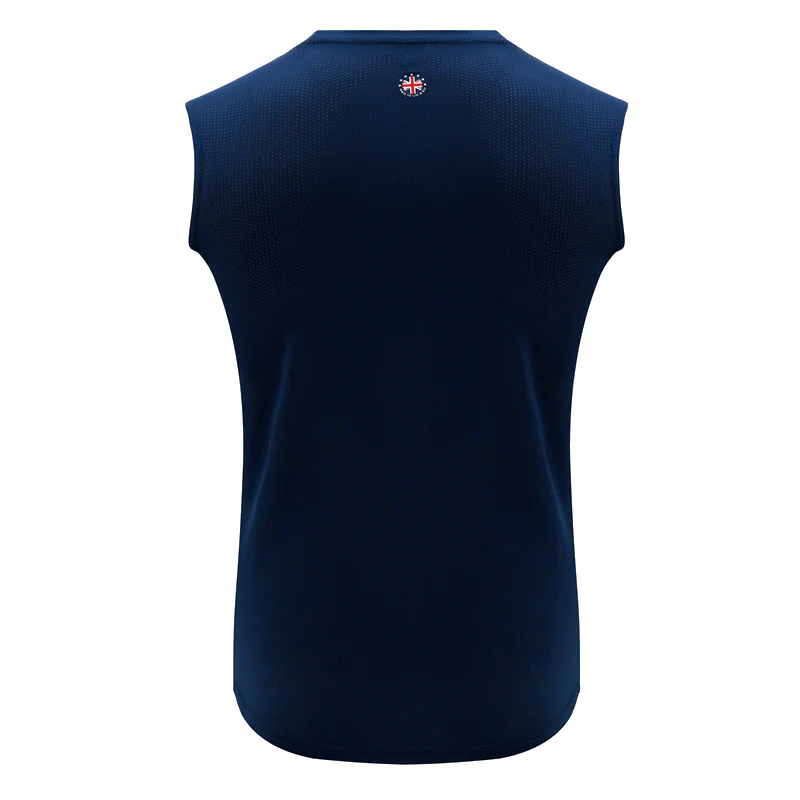 RDX T1 Blue Sleeveless Top - Image 3