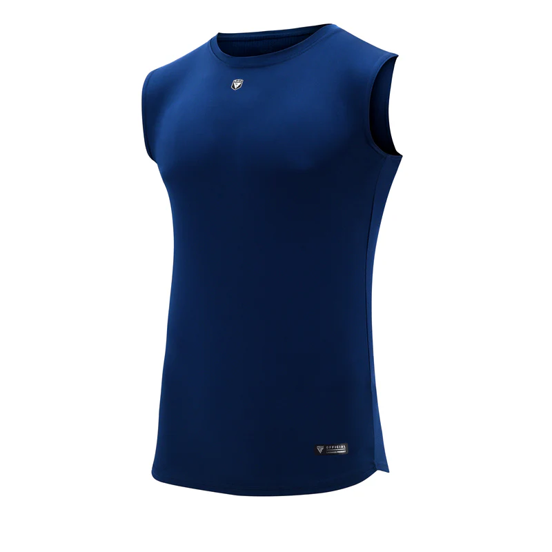 RDX T1 Blue Sleeveless Top - Image 4