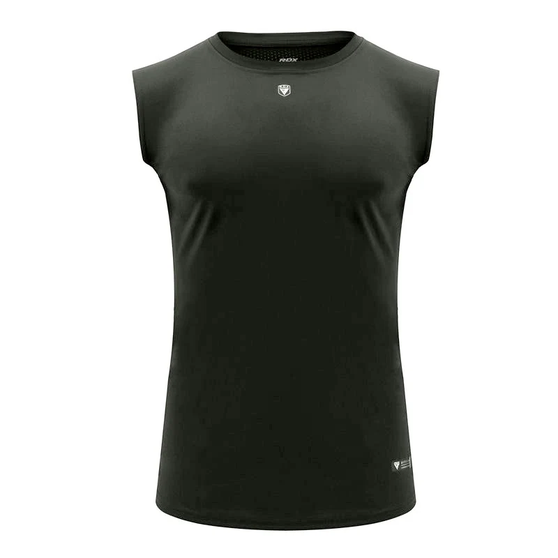 RDX T1 Grey Sleeveless Top - Image 2