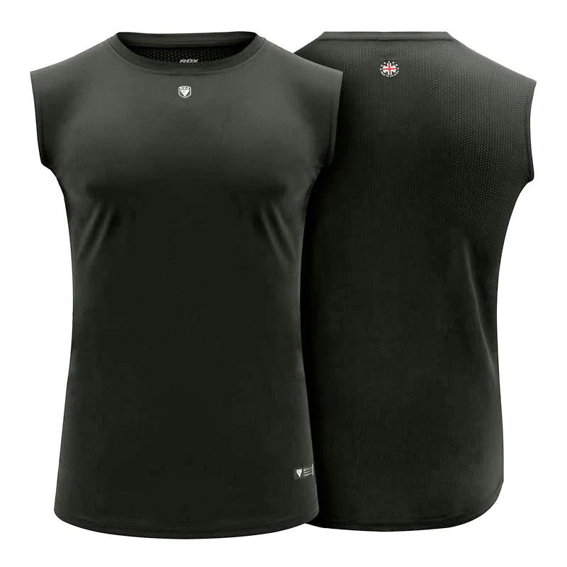 RDX T1 Grey Sleeveless Top - Image 6