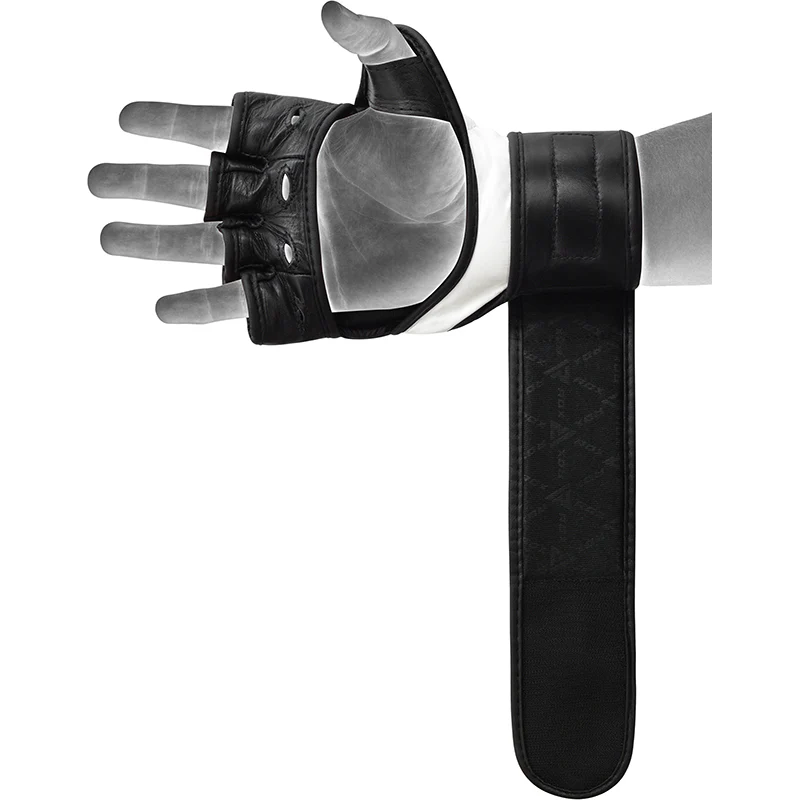 RDX T1 Leather MMA Training Gloves - Image 4