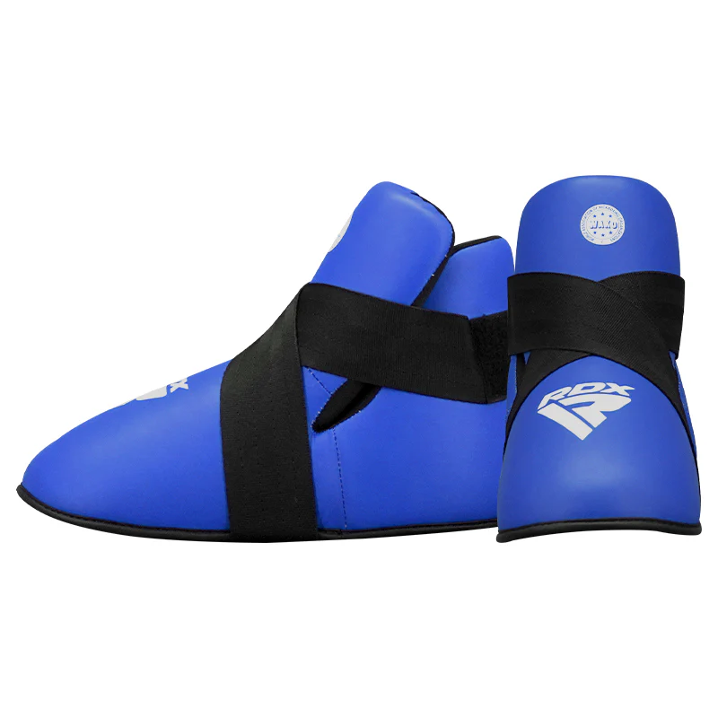 RDX T1 WAKO Foot Protector Blue - Image 2