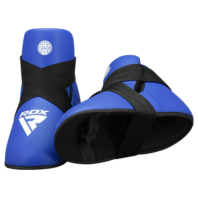 RDX T1 WAKO Foot Protector Blue - Image 3