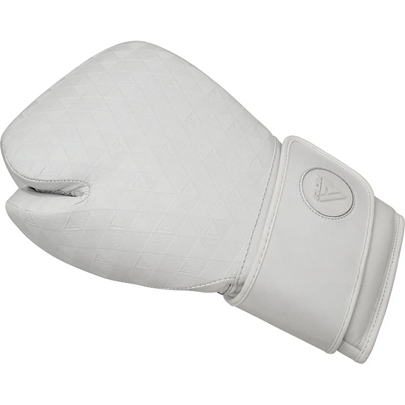 RDX T12 Akoni White Boxing Gloves & Focus Pads - Image 3