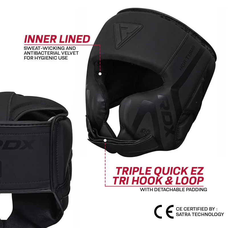 RDX T15 Noir Cheek Protector Head Guard - Image 3