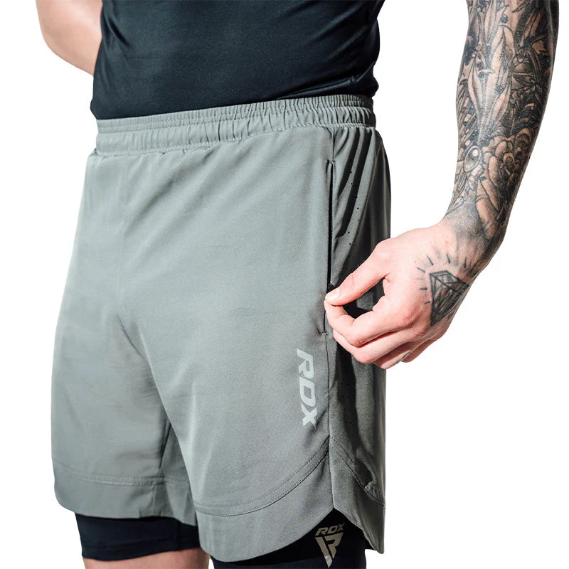 T16 2-in-1 Compression MMA Shorts - Image 18