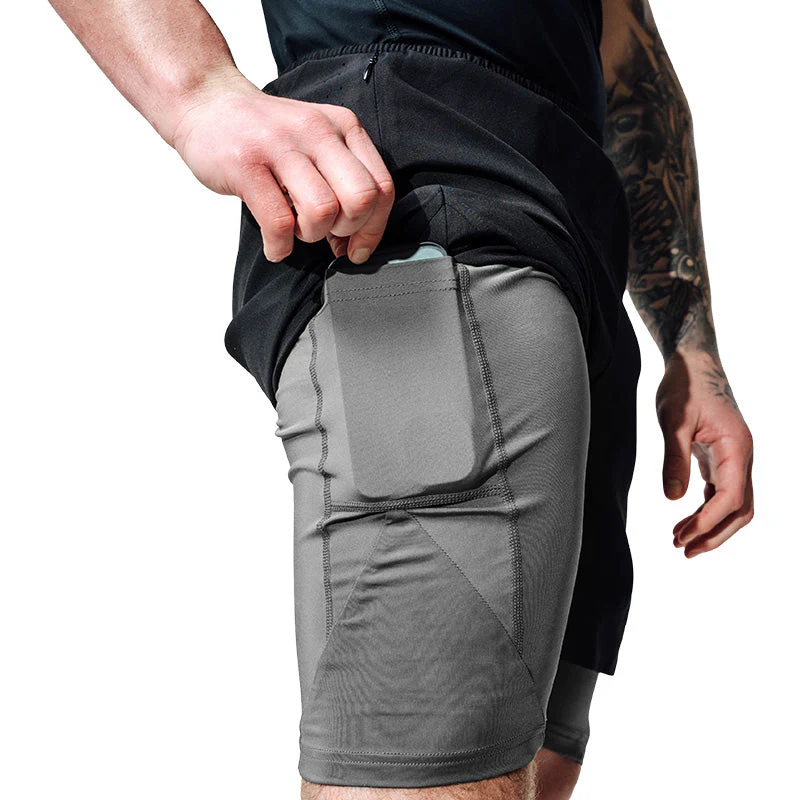 T16 2-in-1 Compression MMA Shorts - Image 5