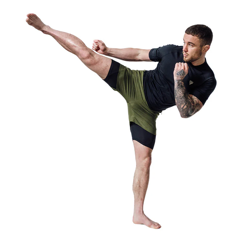 T16 2-in-1 Compression MMA Shorts - Image 9