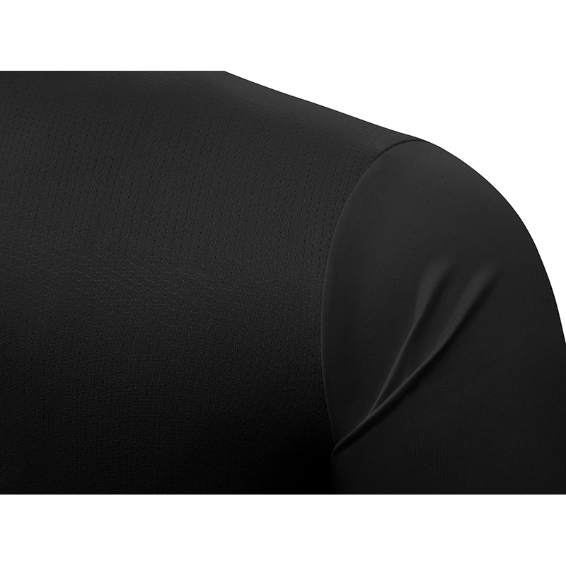 RDX T2 Black Short Sleeves Sweat-Wicking Gym T-Shirt - Image 4