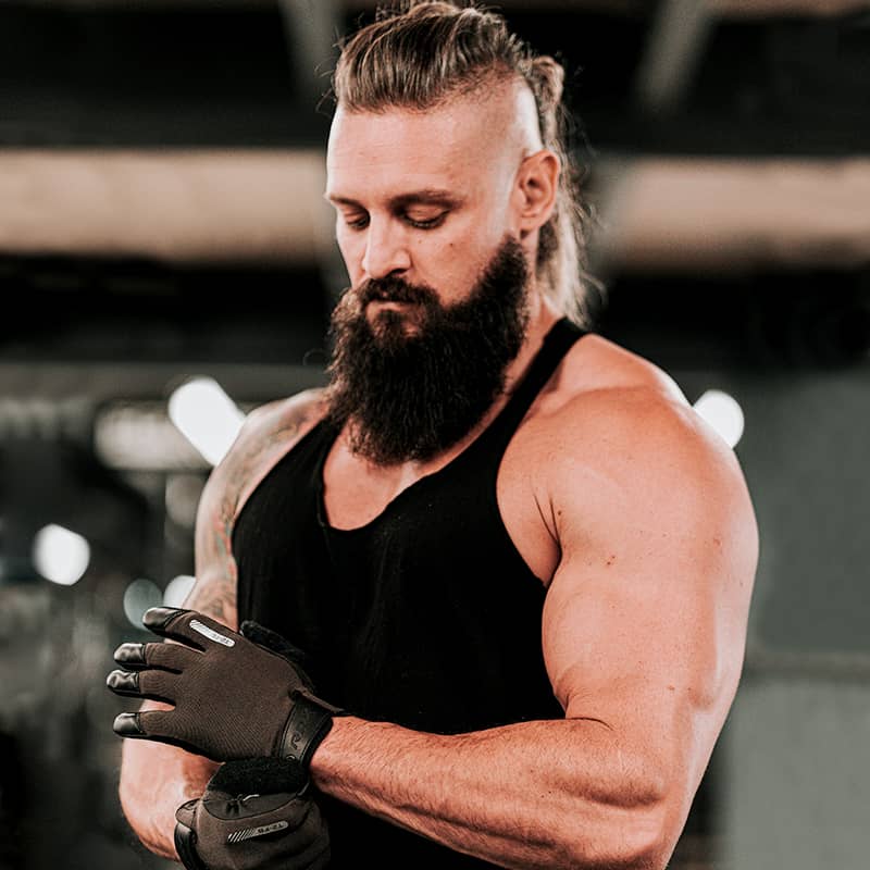 RDX T2 Touch Screen Friendly Full Finger Gym Gloves - Image 2
