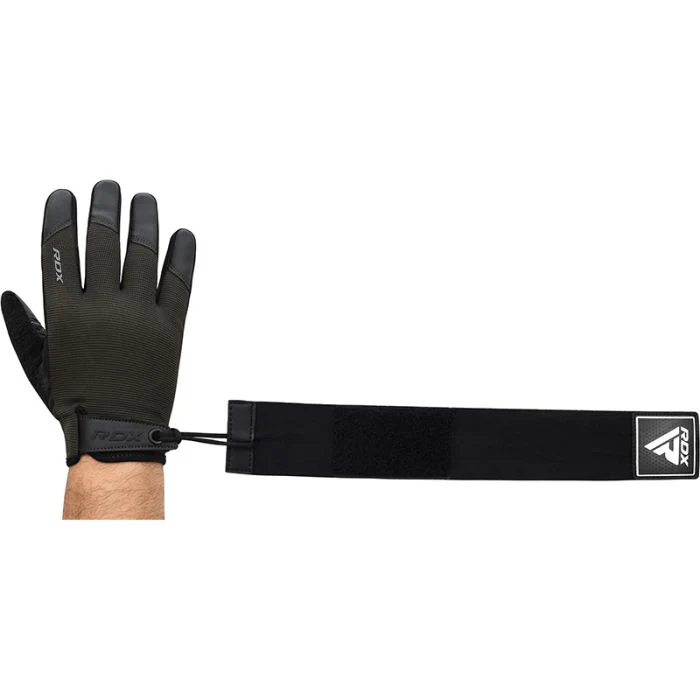 RDX T2 Weightlifting Full Finger Gym Gloves - Image 15