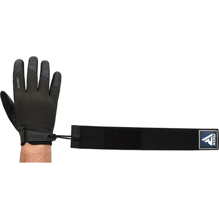 RDX T2 Weightlifting Full Finger Gym Gloves - Image 20