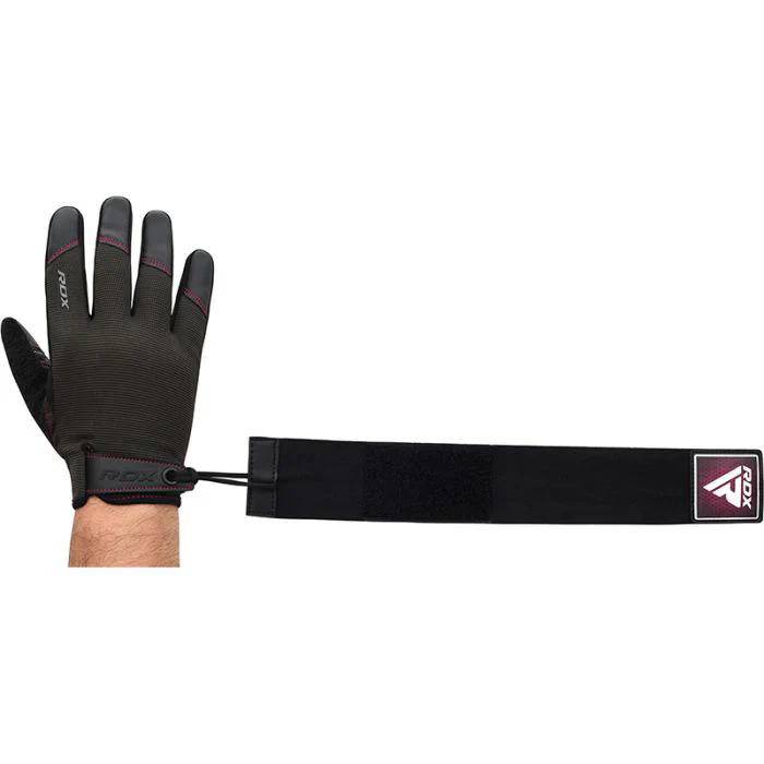 RDX T2 Weightlifting Full Finger Gym Gloves - Image 24