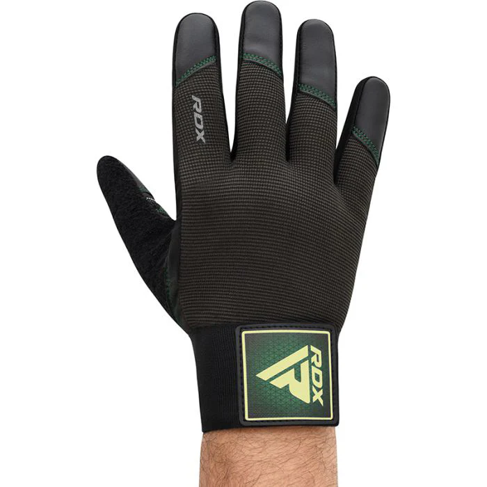 RDX T2 Weightlifting Full Finger Gym Gloves - Image 5