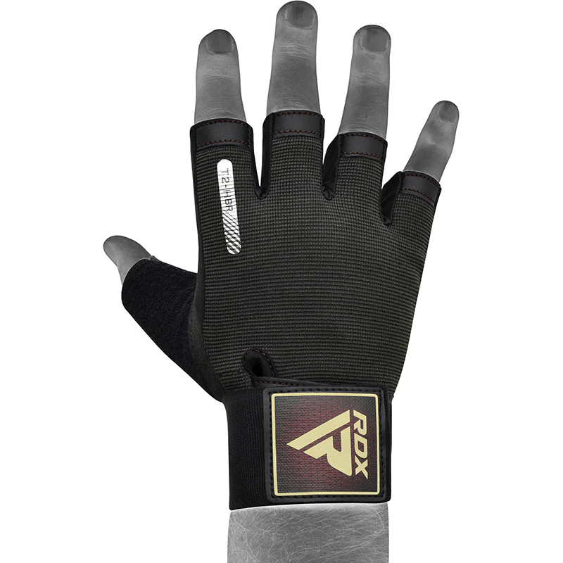 RDX T2 Weightlifting Gloves - Image 6