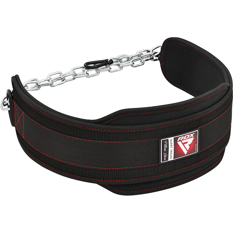 RDX T7 Weight Training Dipping Belt With Chain - Image 5