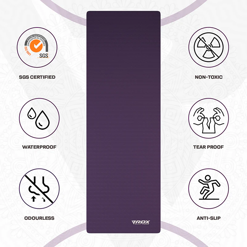 RDX UM 6mm TPE Yoga Mat - Image 4