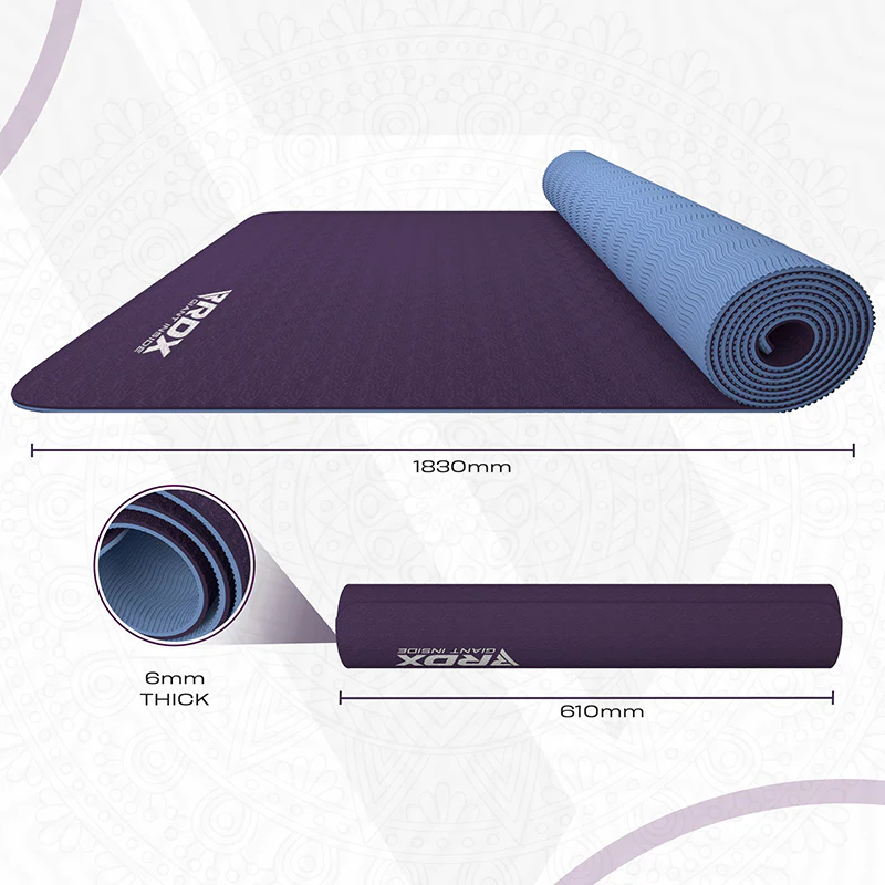 RDX UM 6mm TPE Yoga Mat - Image 7
