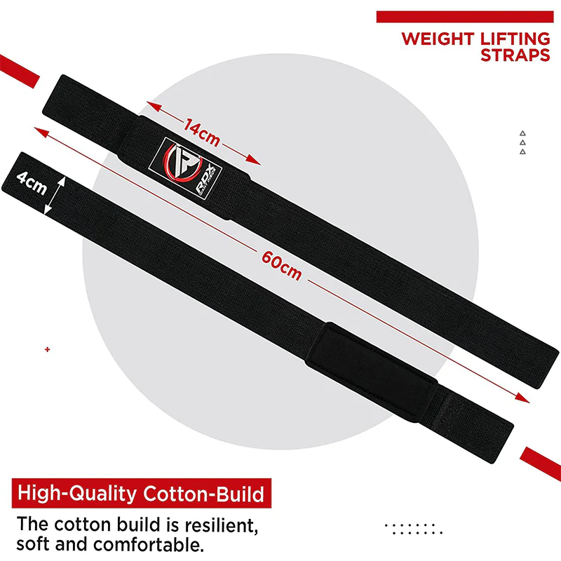 RDX W1 Weight Training Wrist Straps - Image 7