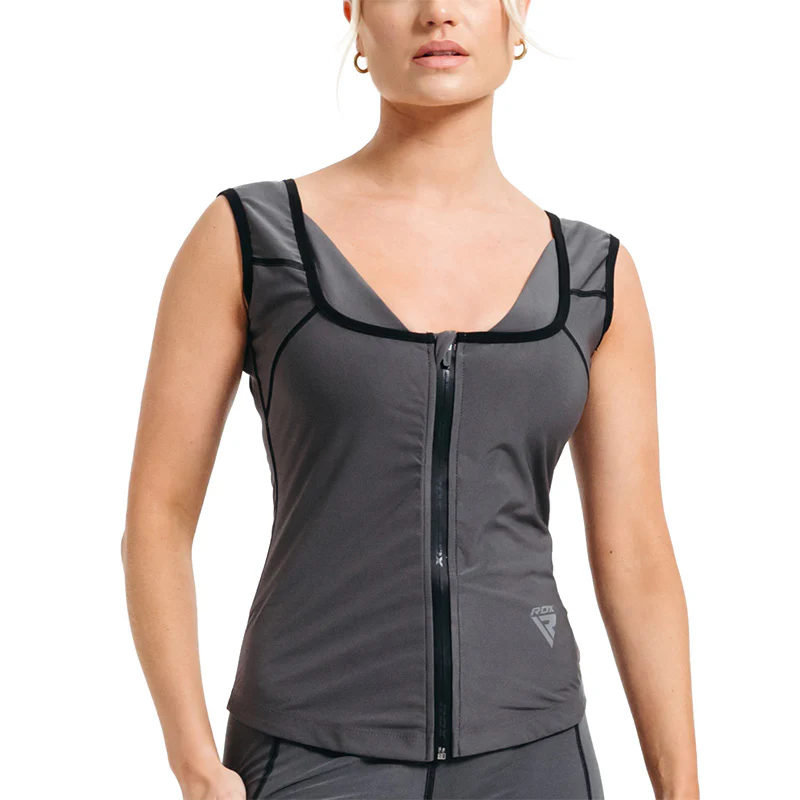 RDX W2 Women Sweat Vest With Zipper REACH OEKO TEX 100 Certified - Image 4