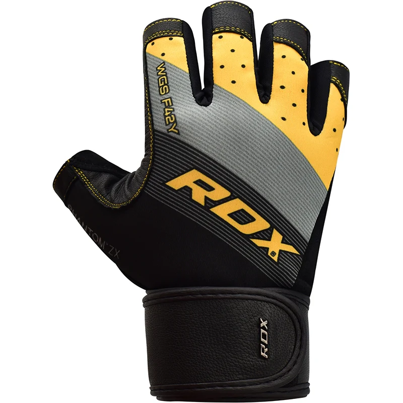 RDX F42 Gym Gloves with Wrist Strap - Image 2