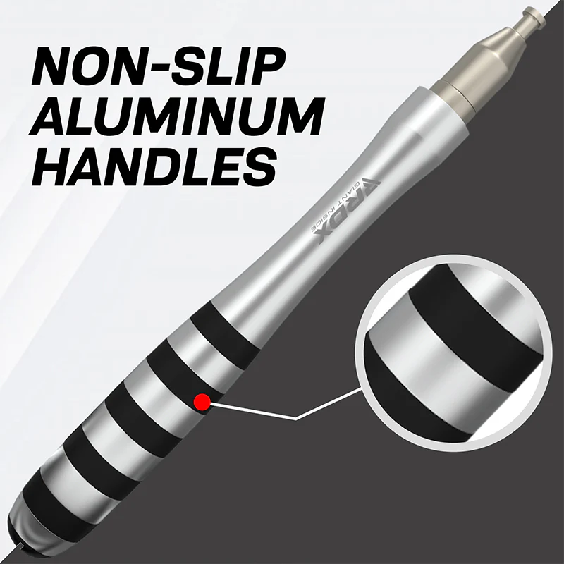 RDX S1 Weighted 10.3ft Non-Slip Aluminum Handles Skipping Rope - Image 4