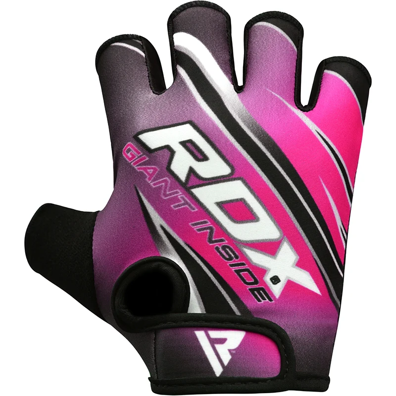 RDX F2 Pink Gym Workout Gloves - Image 2