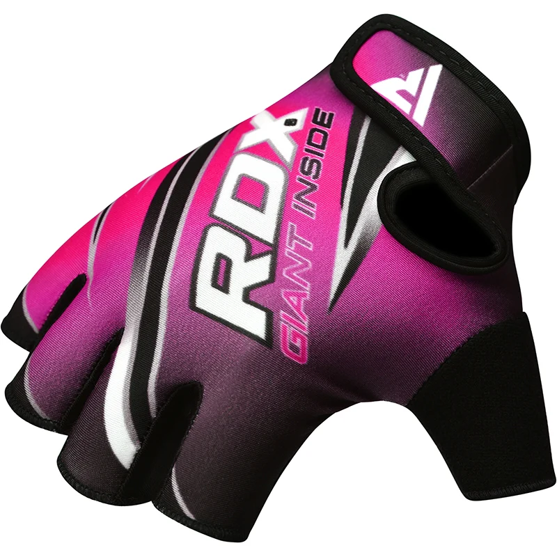 RDX F2 Pink Gym Workout Gloves - Image 4