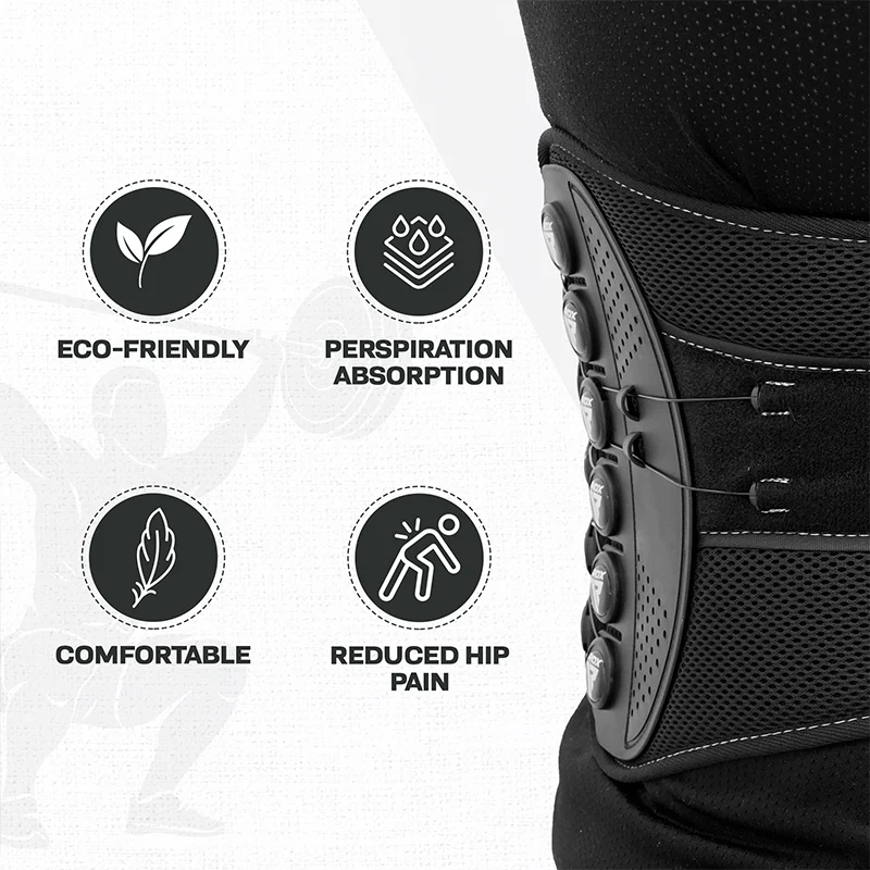 RDX WS FlexDIAL Adjustable FDA Approved Lumbar Back Support Brace - Image 4