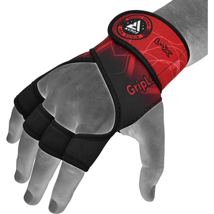 RDX X1 Weightlifting Grips - Image 3
