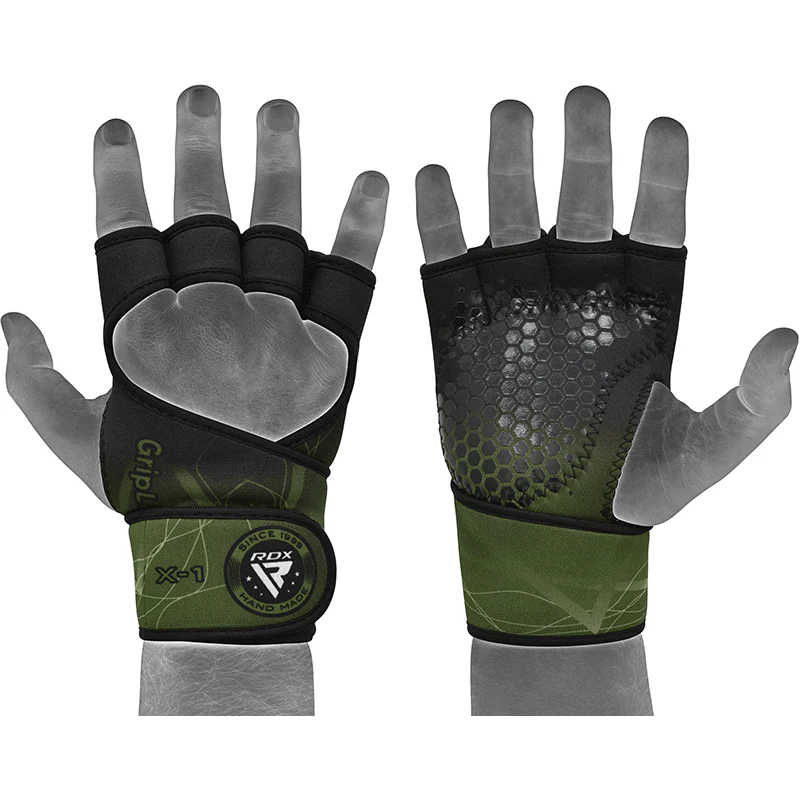 RDX X1 Weightlifting Grips - Image 4