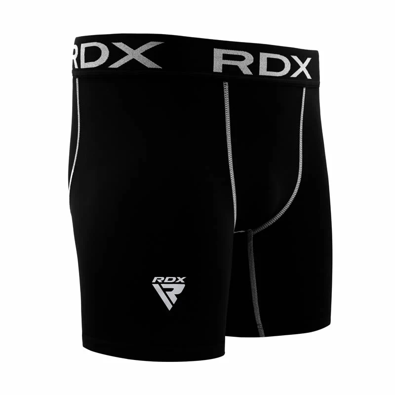 RDX X5 Black Compression Shorts - Image 2