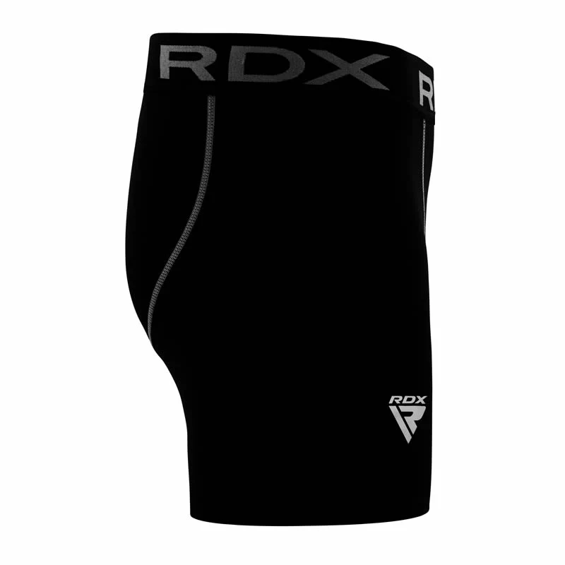 RDX X5 Black Compression Shorts - Image 4