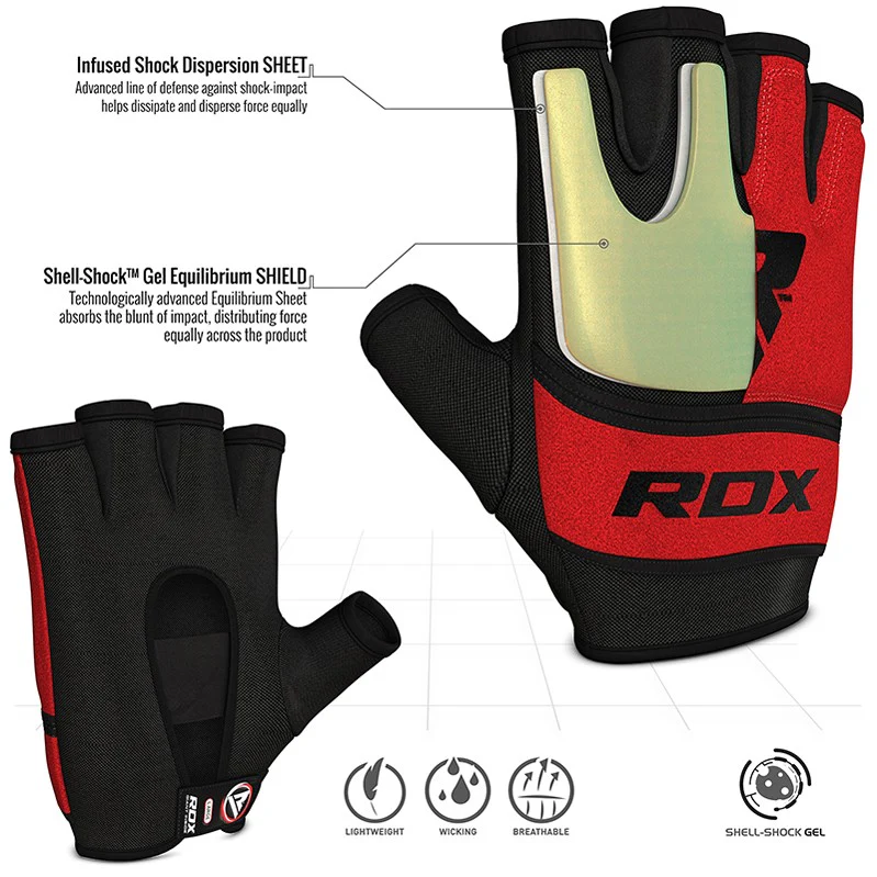 RDX X6 Gel Padded Boxing Inner Gloves - Image 16